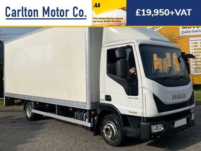 2016 16 Iveco Eurocargo 4.5 75E21S  4x2 DAY GRP BOX + T/Lift