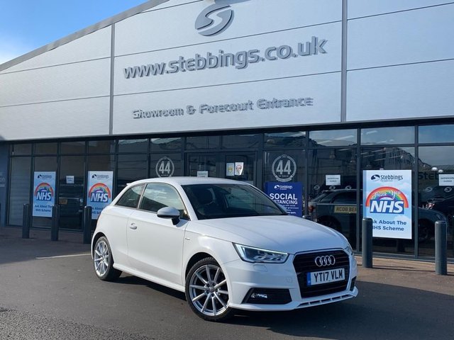 2017 17 AUDI A1 1.6 TDI S LINE 3d 114 BHP