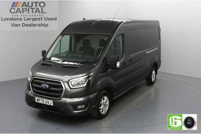 2020 70 FORD TRANSIT 2.0 350 FWD Limited EcoBlue Auto 185 BHP L3 H2 Low Emission