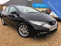 USED 2012 62 HONDA CIVIC 1.8 I-VTEC ES 5d 140 BHP Quality Hatchback with Bluetooth & Reverse Camera