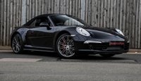 USED 2014 a PORSCHE 911 3.8 CARRERA 4S PDK 2d 400 BHP Immaculate Black on Black