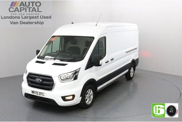 2020 70 FORD TRANSIT 2.0 350 FWD Limited EcoBlue Auto 130 BHP L3 H2 Low Emission
