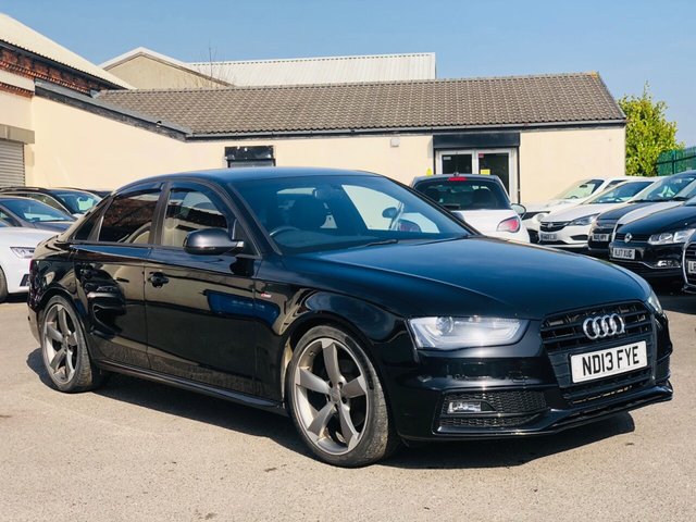 2013 13 Audi A4 2.0 TDI BLACK EDITION 4d 141 BHP