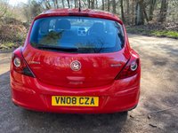 USED 2008 08 VAUXHALL CORSA 1.2 BREEZE CDTI 3d 73 BHP lovely example super fuel economy and low insurance. air conditioning
