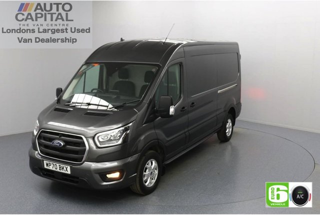 2020 70 FORD TRANSIT 2.0 350 FWD Limited EcoBlue Auto 130 BHP L3 H2 Low Emission