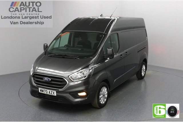 2020 70 FORD TRANSIT CUSTOM 2.0 300 Limited EcoBlue Auto 170 BHP L2 H2 Euro 6 Low Emission