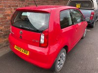 USED 2015 65 SKODA CITIGO 1.0 SE MPI 3d 59 BHP Excellent Condition. Only 24000 miles, &pound;20 road tax, Group 1 insurance, MOT till Nov 2021 & FSH. Air conditioning, heated rear window, electric front window, rear ISOFIX seats