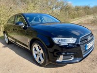 USED 2017 67 AUDI A3 1.5 TFSI SPORT 4d 148 BHP **12 MONTHS NATIONAL WARRANTY**