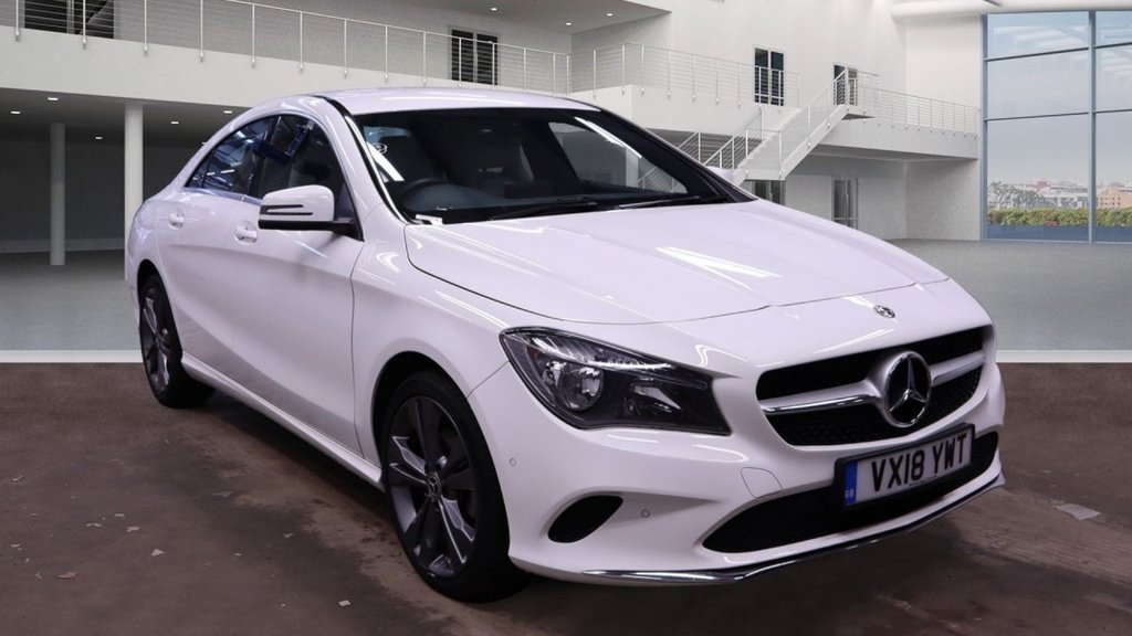 2018 18 MERCEDES-BENZ CLA 1.6 CLA 180 SPORT 4d AUTO 121 BHP