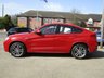 USED 2017 67 BMW X4 2.0 XDRIVE20D M SPORT 4d 188 BHP A FABULOUS looking car finished in Melbourne Red MET with contrasting black NEVADA heated leather. This is a well presented family all rounder. This X4 looks good, drives great and is fun to drive. Features include SAT NAV, 19" ALLOYS, DAB, NEVADA HEATED LEATHER SEATS, Electric Power Boot, CRUISE, Park Sensors and much more. Dealer serviced at 13329 miles and on arrival at 20295 miles. MOT due 2/2/2022.