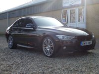 USED 2015 15 BMW 3 SERIES 2.0 320D M SPORT 4d 181 BHP www.suffolkcarcentre.co.uk - Located at Reydon