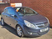 USED 2010 10 VAUXHALL CORSA 1.4 SE 3d 98 BHP 