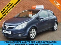 USED 2010 10 VAUXHALL CORSA 1.4 SE 3d 98 BHP 