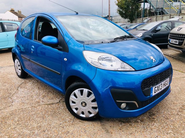 2013 13 Peugeot 107 1.0 ACTIVE 5d 68 BHP