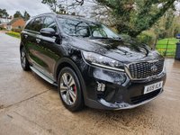 USED 2019 19 KIA SORENTO 2.2 CRDI GT-LINE ISG 5d 198 BHP ZERO DEPOSIT FINANCE AVAILABLE