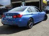 USED 2014 14 BMW 3 SERIES 320D M SPORT Finished in ESTORIL BLUE with contrasting FULL LEATHER trim. This BMW is practical, economical and pretty good fun to drive. It packs a punch and with features that include &pound;30 Road Tax, SAT NAV, FULL LEATHER Seats, B/TOOTH, 18" Alloys, Cruise Control, PARK SENSORS it's a must have prestige family saloon. Comes Serviced and with 12 Months MOT.