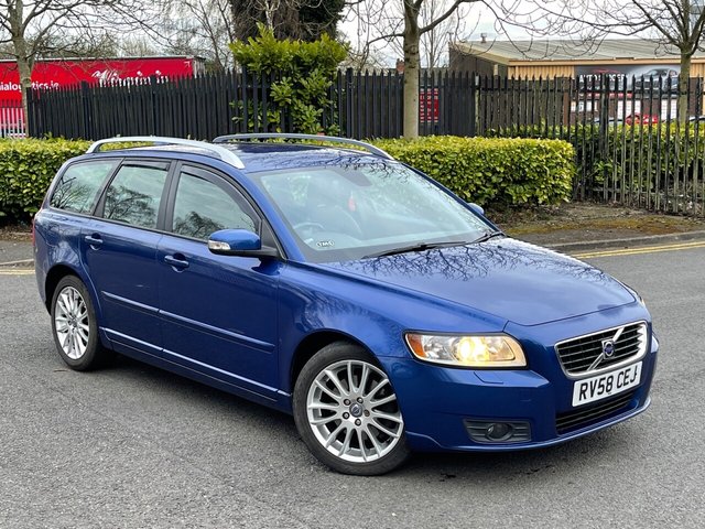 2008 58 Volvo V50 2.0L SE LUX D 5d 135 BHP