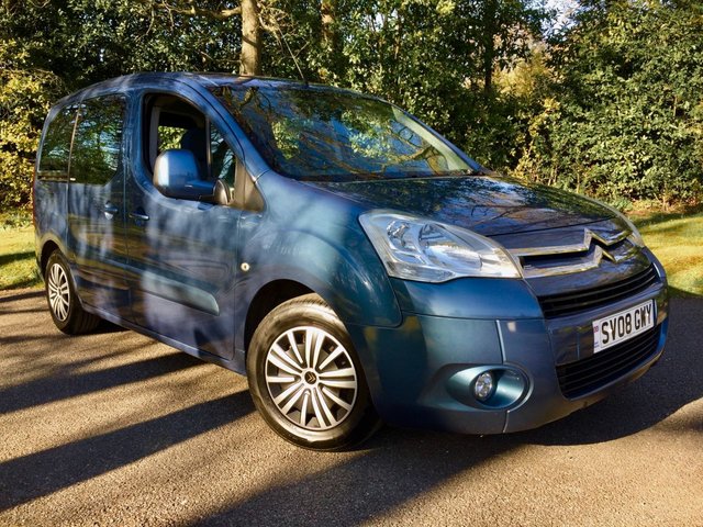 2008 08 Citroen Berlingo 1.6 MULTISPACE VTR HDI 5d 90 BHP//NEW SHAPE MK3//LAST LADY OWNED SINCE 2013//NEW CAMBLT/WATERPUMP//