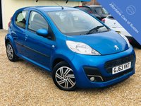 USED 2013 63 PEUGEOT 107 1.0 ACTIVE 5d 68 BHP Low Mileage 5 door petrol with History
