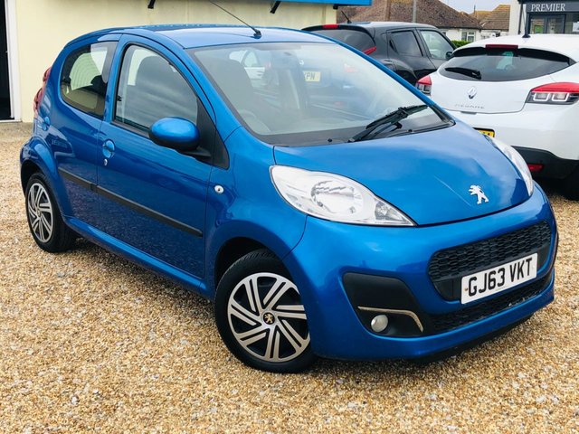 2013 63 Peugeot 107 1.0 ACTIVE 5d 68 BHP