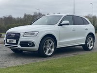 USED 2015 65 AUDI Q5 2.0 TDI QUATTRO S LINE PLUS 5d 187 BHP 4WD AUTO 4WD Edition Sat Nav Leather