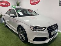 USED 2016 M AUDI A3 2.0 TDI QUATTRO S LINE NAV 4d 182 BHP **FREE 15 MONTH AU WARRANTY**
