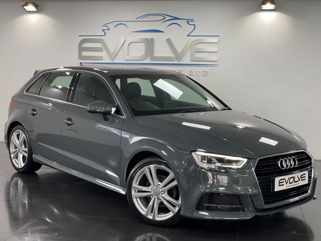 2016 66 Audi A3 2.0 TDI S LINE 5d 148 BHP