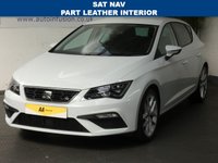 USED 2018 18 SEAT LEON 1.4 TSI FR TECHNOLOGY 5d 124 BHP SAT NAV 6 MONTHS GOLD WARRANTY