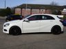 USED 2013 13 MERCEDES-BENZ A-CLASS 2.1 A220 CDI BLUEEFFICIENCY AMG SPORT 5d 170 BHP Finished in DIAMOND WHITE with contrasting Dark Grey Part Leather/Alcantara Sports Trim. This A class certainly looks smart, with its slim lights and smooth body panels. There's plenty of room in the front and the back which will suit the average family. Features include, Sat Nav, &pound;30 Road tax, Part Leather/Alcantara, B/Tooth, Cruise Control, Alloys and much more. Mercedes Dealer serviced at 6559 miles, 14363 miles, 22425 miles and by EMC at 24178 miles, 26134 miles and recently at 27358 miles.