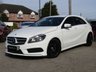 USED 2013 13 MERCEDES-BENZ A-CLASS 2.1 A220 CDI BLUEEFFICIENCY AMG SPORT 5d 170 BHP Finished in DIAMOND WHITE with contrasting Dark Grey Part Leather/Alcantara Sports Trim. This A class certainly looks smart, with its slim lights and smooth body panels. There's plenty of room in the front and the back which will suit the average family. Features include, Sat Nav, &pound;30 Road tax, Part Leather/Alcantara, B/Tooth, Cruise Control, Alloys and much more. Mercedes Dealer serviced at 6559 miles, 14363 miles, 22425 miles and by EMC at 24178 miles, 26134 miles and recently at 27358 miles.