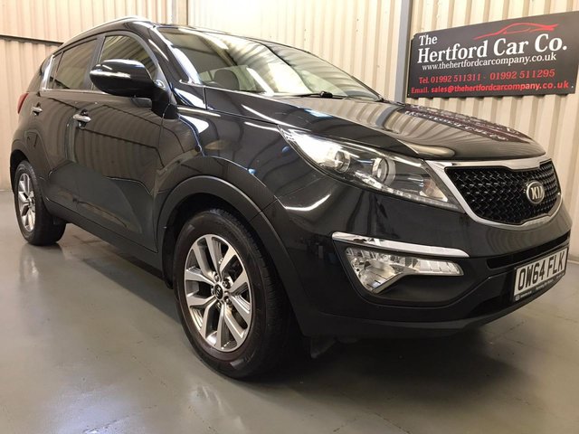 2014 64 Kia Sportage 1.7 CRDI BLACK EDITION ISG 5d 114 BHP