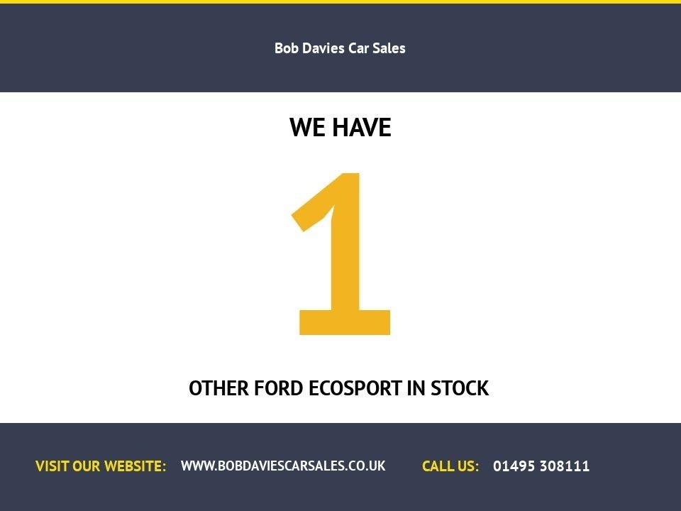 View our FORD ECOSPORT