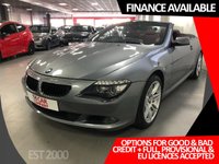 USED 2009 09 BMW 6 SERIES 3.0 635D EDITION SPORT 2d 282 BHP * CLIMATE * 19 INCH ALLOYS * MOT SEPT 21 * 2 KEYS * PARKING SENSORS * NAVIGATION SYSTEM *