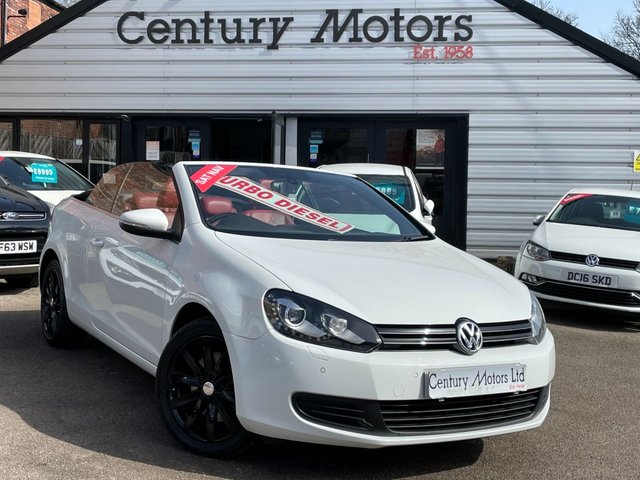 2012 12 Volkswagen Golf 2.0 TDI SE Convertible 2dr - SAT NAV