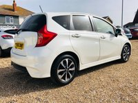 USED 2015 65 NISSAN NOTE 1.2 N-TEC 5d 80 BHP Pearlescent Storm White with Low Mileage and FSH