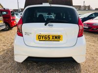 USED 2015 65 NISSAN NOTE 1.2 N-TEC 5d 80 BHP Pearlescent Storm White with Low Mileage and FSH