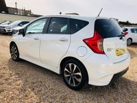 USED 2015 65 NISSAN NOTE 1.2 N-TEC 5d 80 BHP Pearlescent Storm White with Low Mileage and FSH