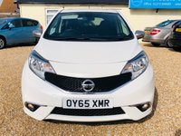 USED 2015 65 NISSAN NOTE 1.2 N-TEC 5d 80 BHP Pearlescent Storm White with Low Mileage and FSH