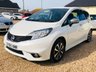 USED 2015 65 NISSAN NOTE 1.2 N-TEC 5d 80 BHP Pearlescent Storm White with Low Mileage and FSH
