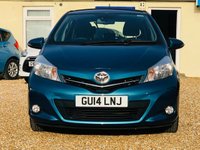 USED 2014 14 TOYOTA YARIS 1.3 VVT-I ICON PLUS 5d 99 BHP Low Mileage, Toyota History and 5 doors