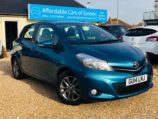 2014 14 Toyota Yaris 1.3 VVT-I ICON PLUS 5d 99 BHP