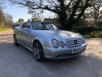 USED 2000 W MERCEDES-BENZ CLK 3.2 CLK320 ELEGANCE 2d 218 BHP RARE CONVERTIBLE+AMG KIT