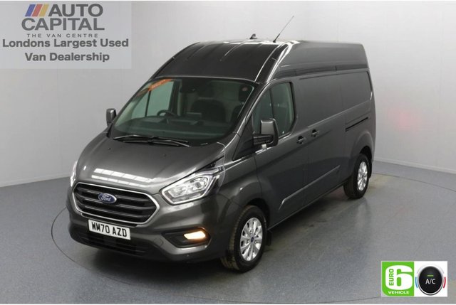 2020 70 FORD TRANSIT CUSTOM 2.0 300 Limited EcoBlue Auto 170 BHP L2 H2 Euro 6 Low Emission