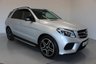 USED 2017 67 MERCEDES-BENZ GLE-CLASS 3.0 GLE 350 D 4MATIC AMG LINE 5d AUTO-2 OWNER CAR-REAR ENTERTAINMENT-SIDE RUNNING BOARDS-ELECTRIC ADJUSTABLE SEATS-HEATED BLACK LEATHER-BLUETOOTH-CRUISE CONTROL-SATNAV-PARKING SENSORS-REVERSE CAMERA-DAB RADIO-CLIMATE CONTROL 