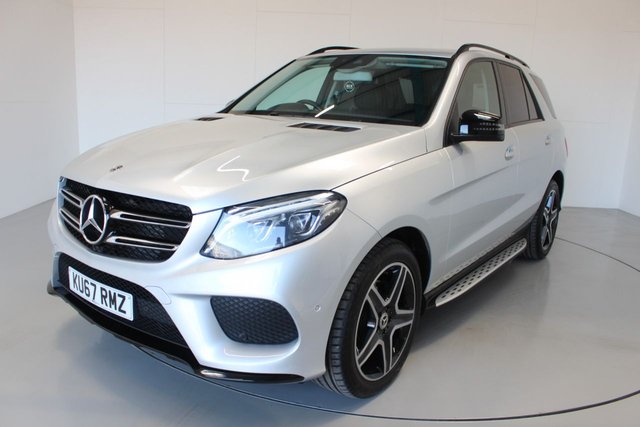 2017 67 Mercedes-Benz Gle-Class 3.0 GLE 350 D 4MATIC AMG LINE 5d AUTO-2 OWNER CAR-REAR ENTERTAINMENT-SIDE RUNNING BOARDS-ELECTRIC ADJUSTABLE SEATS-HEATED BLACK LEATHER-BLUETOOTH-CRUISE CONTROL-SATNAV-PARKING SENSORS-REVERSE CAMERA-DAB RADIO-CLIMATE CONTROL
