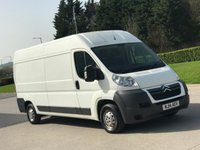 USED 2014 14 CITROEN RELAY 2.2 35 L3H2 ENTERPRISE HDI 129 BHP * * NO VAT * * PARKING SENSORS