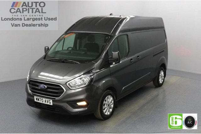 2020 70 FORD TRANSIT CUSTOM 2.0 300 Limited EcoBlue Auto 170 BHP L2 H2 Euro 6 Low Emission