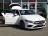 USED 2019 69 MERCEDES A-CLASS A 180 D AMG LINE EXECUTIVE A Finished in POLAR WHITE with contrasting FULL LEATHER ALCANTARA Trim. This New Shape A class certainly looks smart, with its slim lights and smooth body panels. There's plenty of room in the front and the back which will suit the average family. Features include Virtual Dash, Full leather alacntara, Alloys, Sat Nav, Reversing Camera, DAB, B/Tooth and much more. Mercedes Dealer Serviced at 9694 miles on 4/9/2020.
