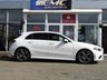 USED 2019 69 MERCEDES A-CLASS A 180 D AMG LINE EXECUTIVE A Finished in POLAR WHITE with contrasting FULL LEATHER ALCANTARA Trim. This New Shape A class certainly looks smart, with its slim lights and smooth body panels. There's plenty of room in the front and the back which will suit the average family. Features include Virtual Dash, Full leather alacntara, Alloys, Sat Nav, Reversing Camera, DAB, B/Tooth and much more. Mercedes Dealer Serviced at 9694 miles on 4/9/2020.