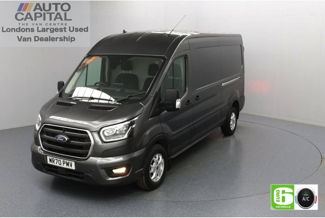 2020 70 FORD TRANSIT 2.0 350 FWD Limited EcoBlue Auto 130 BHP L3 H2 Low Emission